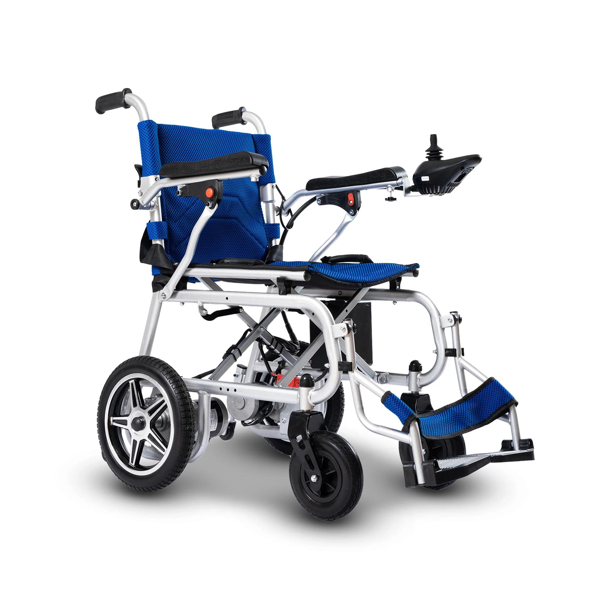 ARTEMIS PRO (Blue) – Lightweight Foldable Electric Wheelchair - Image 2