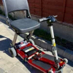 Red Luggie Folding Mobility Boot Scooter - Image 8