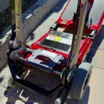 Red Luggie Folding Mobility Boot Scooter - Image 4