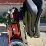 Red Luggie Folding Mobility Boot Scooter - Image 9