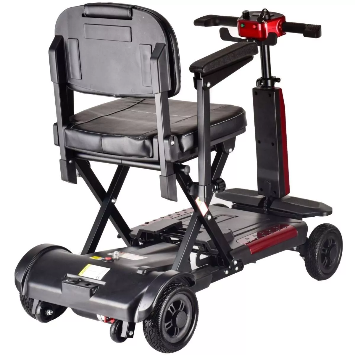 Light 24kg VAT-Exempt Auto-Folding Mobility Scooter Removable Lithium Battery - Image 5