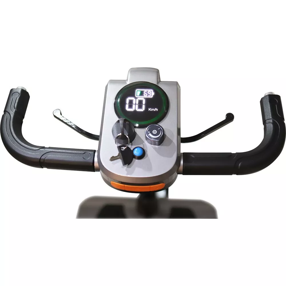 NEW MobilityPlus+ Nexus Lightweight Folding Mobility Scooter Portable - Black - Image 5