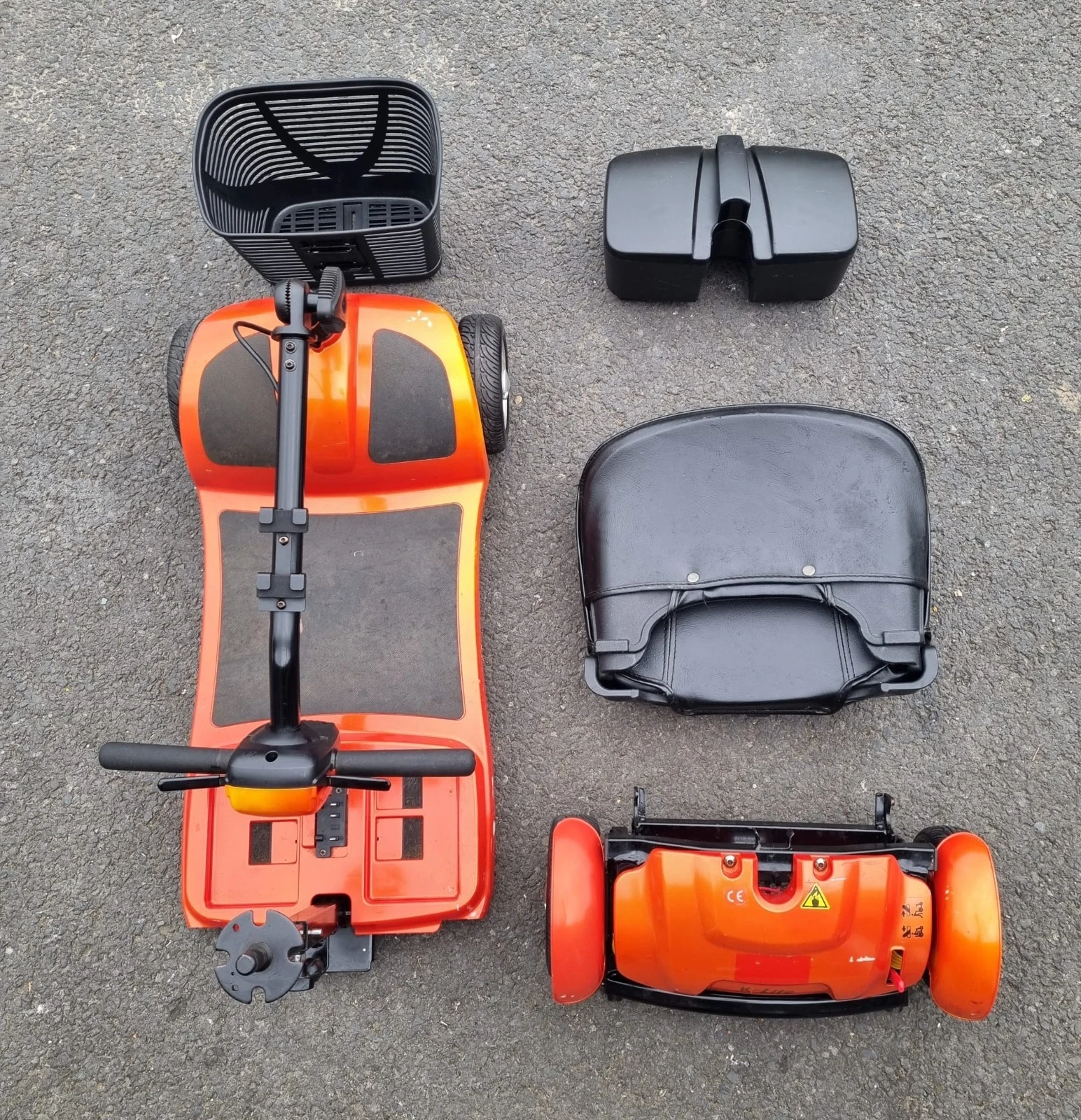 KYMCO K LITE COMFORT Portable Mobility Scooter. BRAND NEW BATTERIES. - Image 3