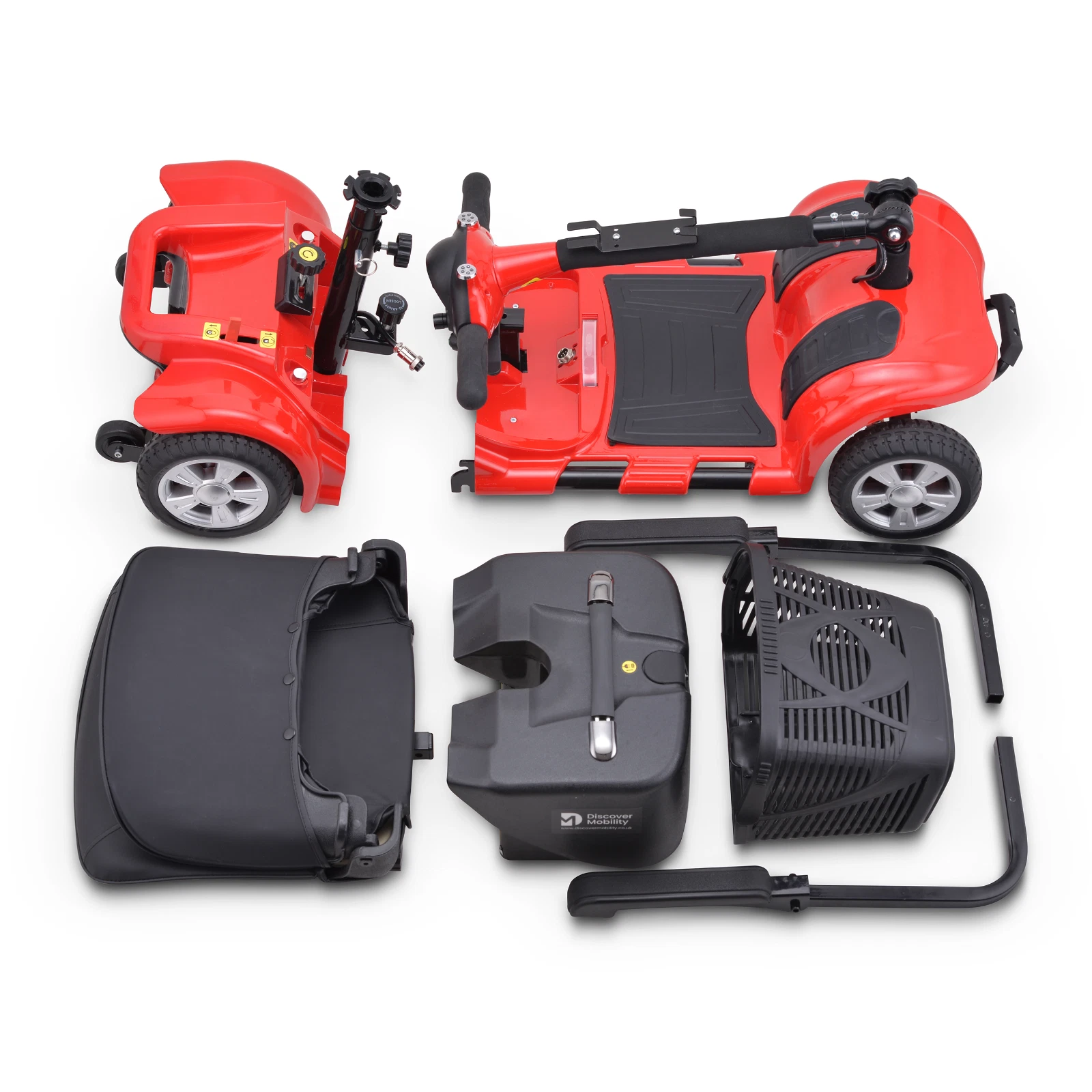 Rider Mobility Scooter Splitting Removeable 12AH Battery Discover Mobility - Image 2