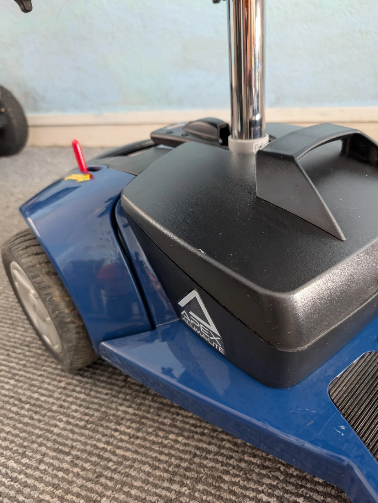 Pride Apex Alumalite Mobility Scooter Blue - Image 3