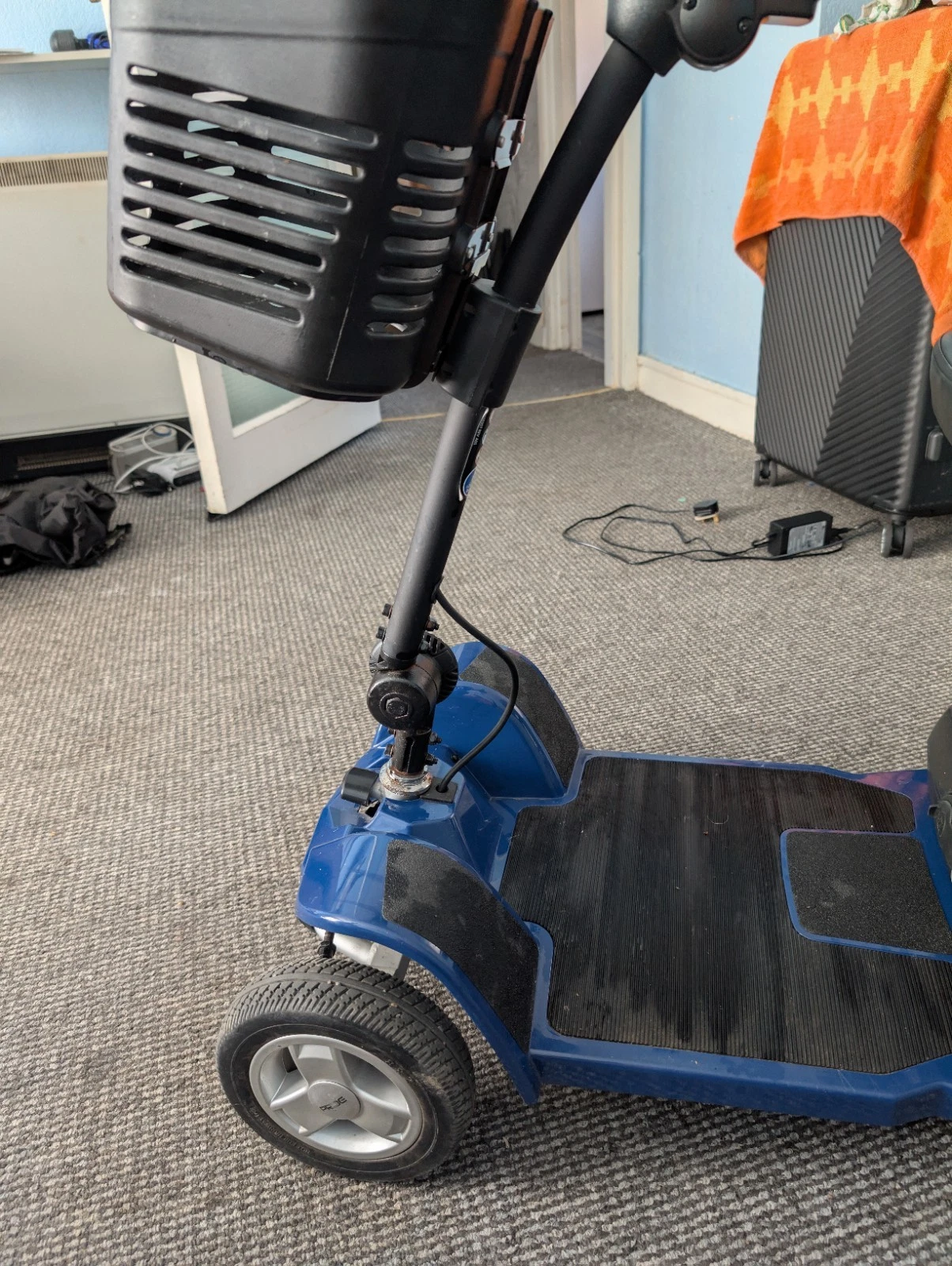 Pride Apex Alumalite Mobility Scooter Blue - Image 7