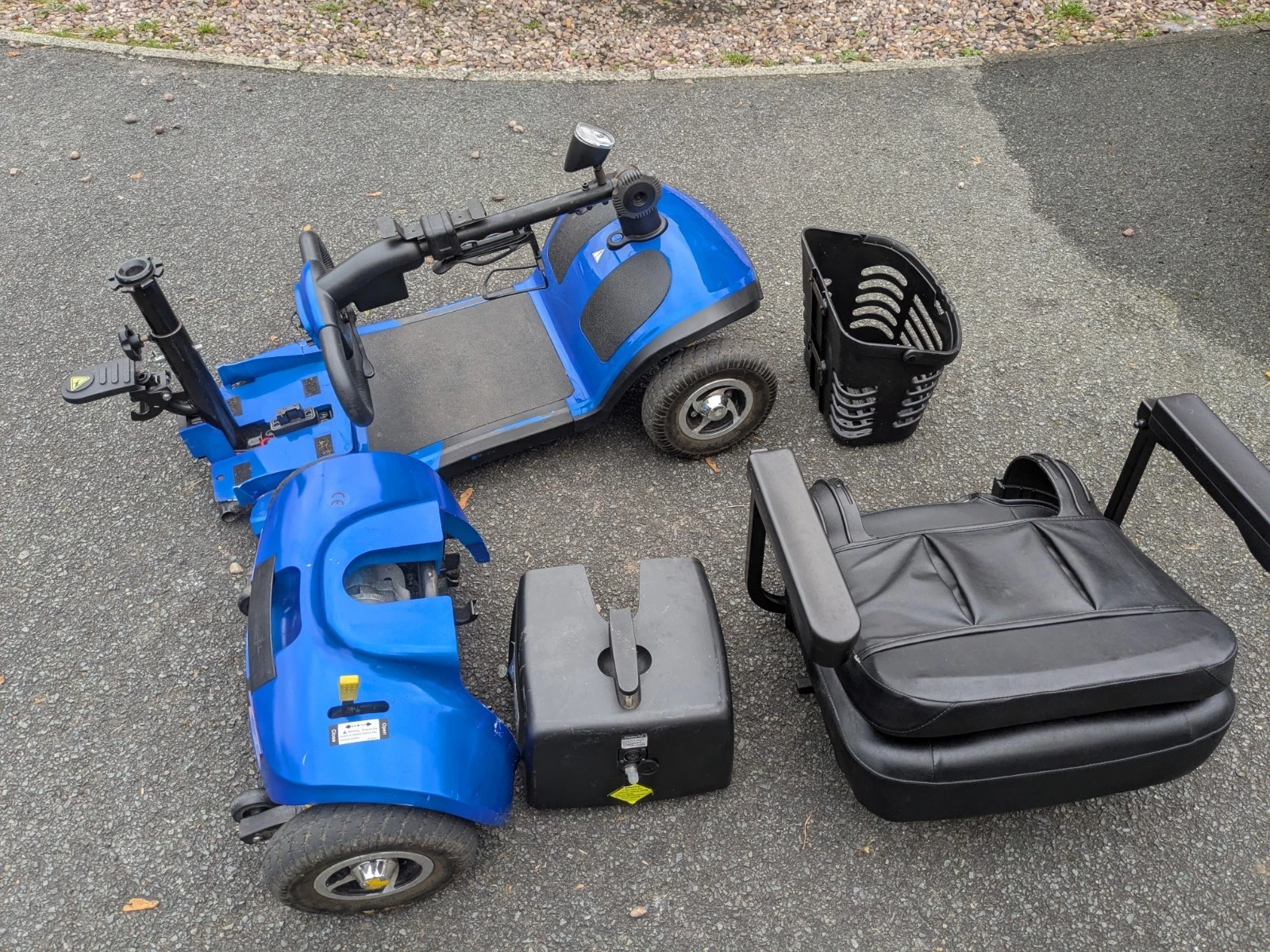 mobility scooter - X Go Blue pinnacle - Image 2