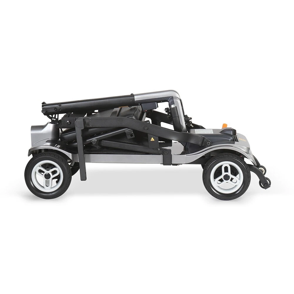 NEW MobilityPlus+ Nexus Lightweight Folding Mobility Scooter Portable - Black - Image 6