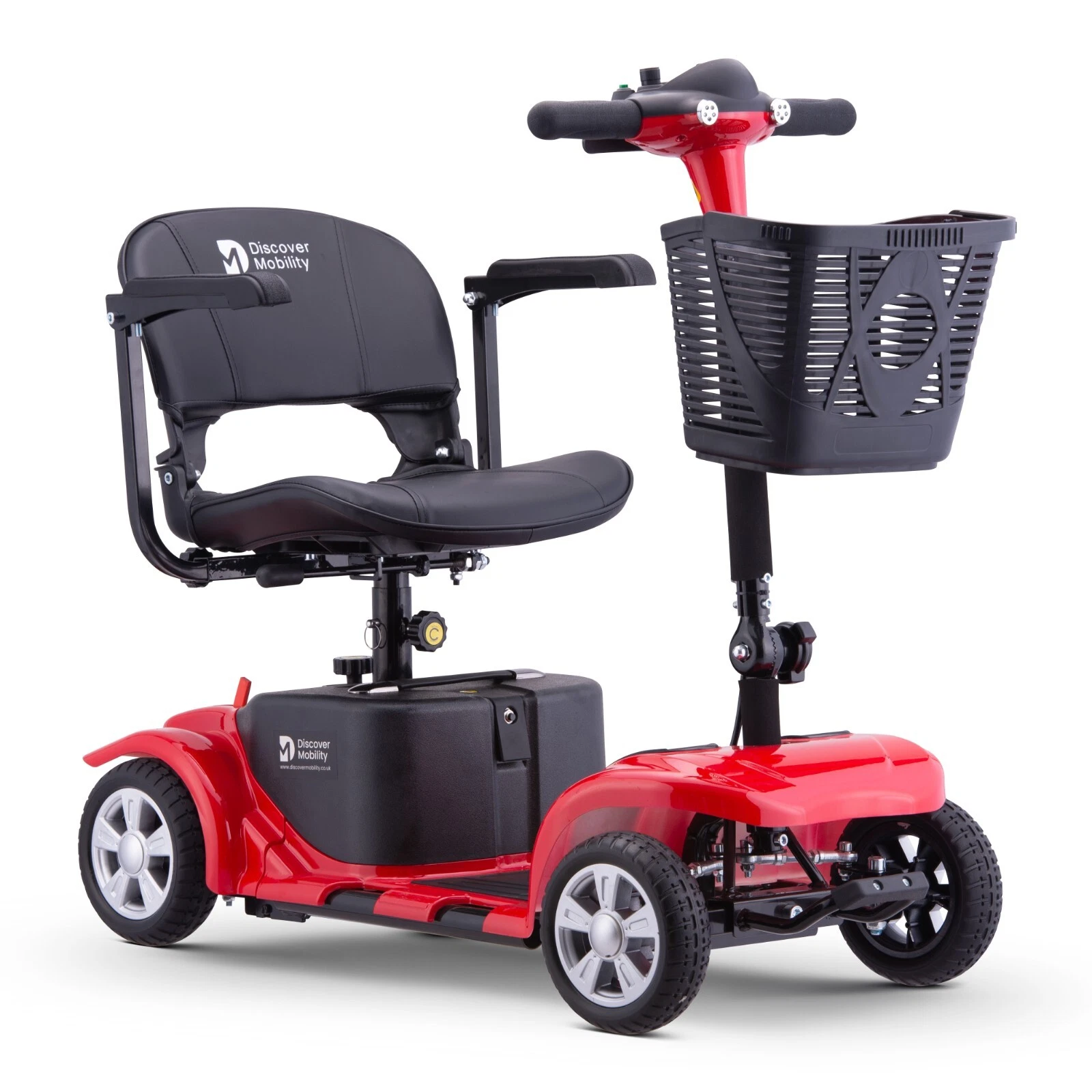 Rider Mobility Scooter Splitting Removeable 12AH Battery Discover Mobility